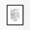 Eleville Unframed Concord California City View Abstract Modern Map Art Print Poster Wall Office Home Decor Line Art wgn593 - Image 4