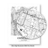 Eleville Unframed Concord California City View Abstract Modern Map Art Print Poster Wall Office Home Decor Line Art wgn593 - Image 8