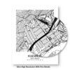 Eleville Unframed Elizabeth New Jersey City View Abstract Modern Map Art Print Poster Wall Office Home Decor Line Art wgn608 - Image 8