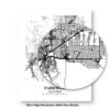 Eleville Unframed Fairfield California City View Abstract Modern Map Art Print Poster Wall Office Home Decor Line Art wgn613 - Image 8
