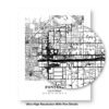 Eleville Unframed Fontana California City View Abstract Modern Map Art Print Poster Wall Office Home Decor Line Art wgn616 - Image 8