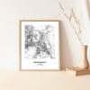 Eleville Unframed Henderson Nevada City View Abstract Modern Map Art Print Poster Wall Office Home Decor Line Art wgn632 - Image 5