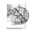 Eleville Unframed Henderson Nevada City View Abstract Modern Map Art Print Poster Wall Office Home Decor Line Art wgn632 - Image 8