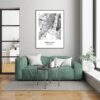 Eleville Unframed Jersey City New Jersey City View Abstract Modern Map Art Print Poster Wall Office Home Decor Line Art wgn642 - Image 7