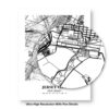 Eleville Unframed Jersey City New Jersey City View Abstract Modern Map Art Print Poster Wall Office Home Decor Line Art wgn642 - Image 8