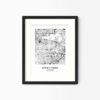 Eleville Unframed Jurupa Valley California City View Abstract Modern Map Art Print Poster Wall Office Home Decor Line Art wgn644 - Image 4