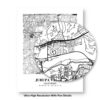 Eleville Unframed Jurupa Valley California City View Abstract Modern Map Art Print Poster Wall Office Home Decor Line Art wgn644 - Image 8
