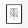 Eleville Unframed Kent Washington City View Abstract Modern Map Art Print Poster Wall Office Home Decor Line Art wgn645 - Image 4