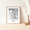 Eleville Unframed Lakewood Colorado City View Abstract Modern Map Art Print Poster Wall Office Home Decor Line Art wgn648 - Image 5