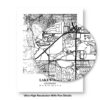 Eleville Unframed Lakewood Colorado City View Abstract Modern Map Art Print Poster Wall Office Home Decor Line Art wgn648 - Image 8