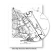 Eleville Unframed Lewisville Texas City View Abstract Modern Map Art Print Poster Wall Office Home Decor Line Art wgn656 - Image 8