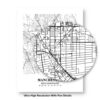 Eleville Unframed Manchester New Hampshire City View Abstract Modern Map Art Print Poster Wall Office Home Decor Line Art wgn660 - Image 8
