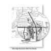 Eleville Unframed Menifee California City View Abstract Modern Map Art Print Poster Wall Office Home Decor Line Art wgn662 - Image 8