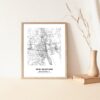 Eleville Unframed New Bedford Massachusetts City View Abstract Modern Map Art Print Poster Wall Office Home Decor Line Art wgn676 - Image 5