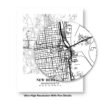 Eleville Unframed New Bedford Massachusetts City View Abstract Modern Map Art Print Poster Wall Office Home Decor Line Art wgn676 - Image 8