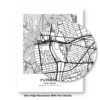 Eleville Unframed Paterson New Jersey City View Abstract Modern Map Art Print Poster Wall Office Home Decor Line Art wgn690 - Image 8