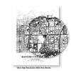 Eleville Unframed Rancho Cucamonga California City View Abstract Modern Map Art Print Poster Wall Office Home Decor Line Art wgn701 - Image 8
