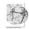 Eleville Unframed Sandy Springs Georgia City View Abstract Modern Map Art Print Poster Wall Office Home Decor Line Art wgn717 - Image 8