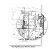 Eleville Unframed Santa Maria California City View Abstract Modern Map Art Print Poster Wall Office Home Decor Line Art wgn721 - Image 8