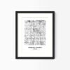 Eleville Unframed Sterling Heights Michigan City View Abstract Modern Map Art Print Poster Wall Office Home Decor Line Art wgn731 - Image 4