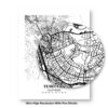Eleville Unframed Temecula California City View Abstract Modern Map Art Print Poster Wall Office Home Decor Line Art wgn736 - Image 8