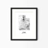 Eleville Unframed Utah United States Country View Abstract Modern Map Art Print Poster Wall Office Home Decor Line Art wgn758 - Image 4