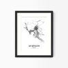Eleville Unframed Acapulco Mexico City View Abstract Modern Map Art Print Poster Wall Office Home Decor Line Art wgn762 - Image 4