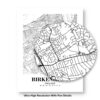 Eleville Unframed Birkenhead England City View Abstract Modern Map Art Print Poster Wall Office Home Decor Line Art wgn766 - Image 8