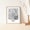 Eleville Unframed Brent England City View Abstract Modern Map Art Print Poster Wall Office Home Decor Line Art wgn769 - Image 5