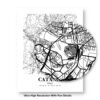 Eleville Unframed Catania Italy City View Abstract Modern Map Art Print Poster Wall Office Home Decor Line Art wgn772 - Image 8