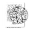 Eleville Unframed Dijon France City View Abstract Modern Map Art Print Poster Wall Office Home Decor Line Art wgn776 - Image 8