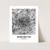 Eleville Unframed Dortmund Germany City View Abstract Modern Map Art Print Poster Wall Office Home Decor Line Art wgn777 - Image 3