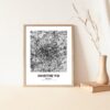 Eleville Unframed Dortmund Germany City View Abstract Modern Map Art Print Poster Wall Office Home Decor Line Art wgn777 - Image 5