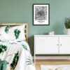 Eleville Unframed Dortmund Germany City View Abstract Modern Map Art Print Poster Wall Office Home Decor Line Art wgn777 - Image 6