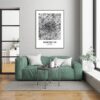 Eleville Unframed Dortmund Germany City View Abstract Modern Map Art Print Poster Wall Office Home Decor Line Art wgn777 - Image 7