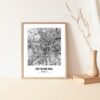 Eleville Unframed Duisburg Germany City View Abstract Modern Map Art Print Poster Wall Office Home Decor Line Art wgn779 - Image 5
