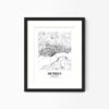 Eleville Unframed Dundee Scotland City View Abstract Modern Map Art Print Poster Wall Office Home Decor Line Art wgn780 - Image 4