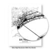 Eleville Unframed Dundee Scotland City View Abstract Modern Map Art Print Poster Wall Office Home Decor Line Art wgn780 - Image 8