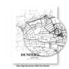 Eleville Unframed Dunfermline Scotland City View Abstract Modern Map Art Print Poster Wall Office Home Decor Line Art wgn781 - Image 8