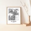 Eleville Unframed Ecatepec Mexico City View Abstract Modern Map Art Print Poster Wall Office Home Decor Line Art wgn784 - Image 5