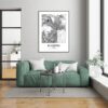 Eleville Unframed Ecatepec Mexico City View Abstract Modern Map Art Print Poster Wall Office Home Decor Line Art wgn784 - Image 7