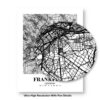 Eleville Unframed Frankfurt Germany City View Abstract Modern Map Art Print Poster Wall Office Home Decor Line Art wgn786 - Image 8