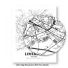Eleville Unframed Limerick Ireland City View Abstract Modern Map Art Print Poster Wall Office Home Decor Line Art wgn797 - Image 8