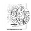 Eleville Unframed Livingston Scotland City View Abstract Modern Map Art Print Poster Wall Office Home Decor Line Art wgn798 - Image 8