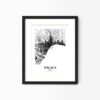 Eleville Unframed M?laga Spain City View Abstract Modern Map Art Print Poster Wall Office Home Decor Line Art wgn804 - Image 4