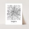 Eleville Unframed Padova Italy City View Abstract Modern Map Art Print Poster Wall Office Home Decor Line Art wgn809 - Image 3