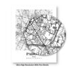 Eleville Unframed Padova Italy City View Abstract Modern Map Art Print Poster Wall Office Home Decor Line Art wgn809 - Image 8