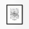 Eleville Unframed Reading England City View Abstract Modern Map Art Print Poster Wall Office Home Decor Line Art wgn814 - Image 4