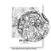 Eleville Unframed Reading England City View Abstract Modern Map Art Print Poster Wall Office Home Decor Line Art wgn814 - Image 8