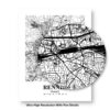 Eleville Unframed Rennes France City View Abstract Modern Map Art Print Poster Wall Office Home Decor Line Art wgn816 - Image 8